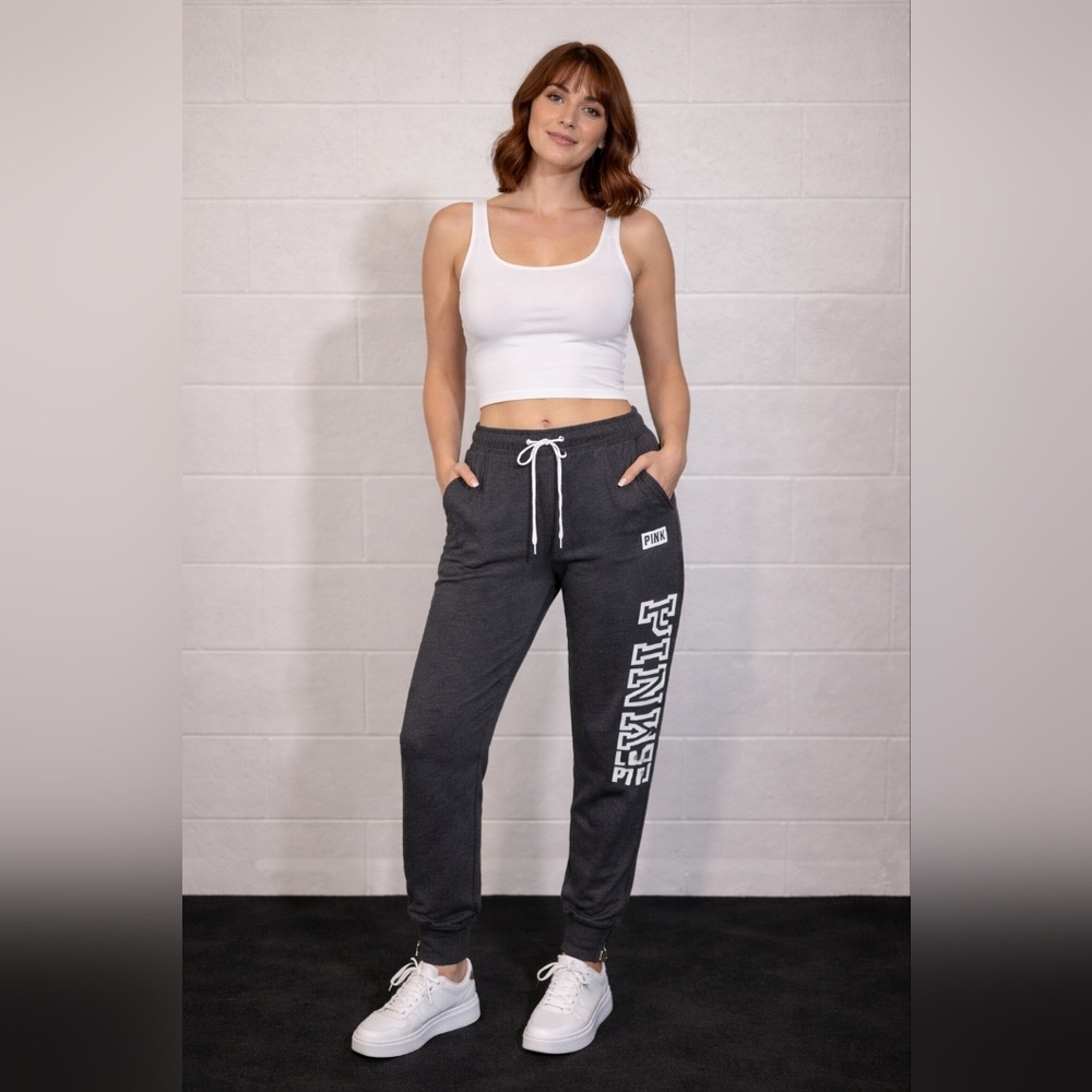 PINK Victoria's Secret Jogger Pants - Gray
